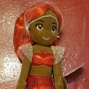 Plush Mermaid - Red Hair Mermaid - Sea Sparkle by Aurora